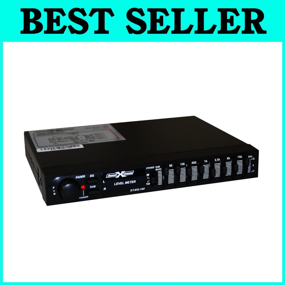 ST-EQ-180 7 Band Graphic Equalizer with Fader Control