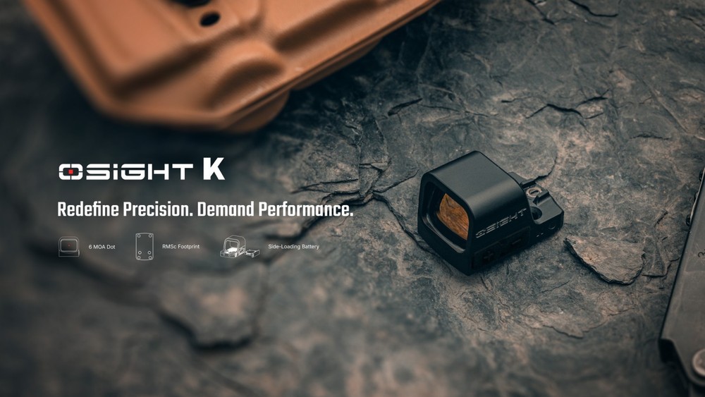Olight Osight K Open Reflex Optic w/Replaceable Side-Loading Battery