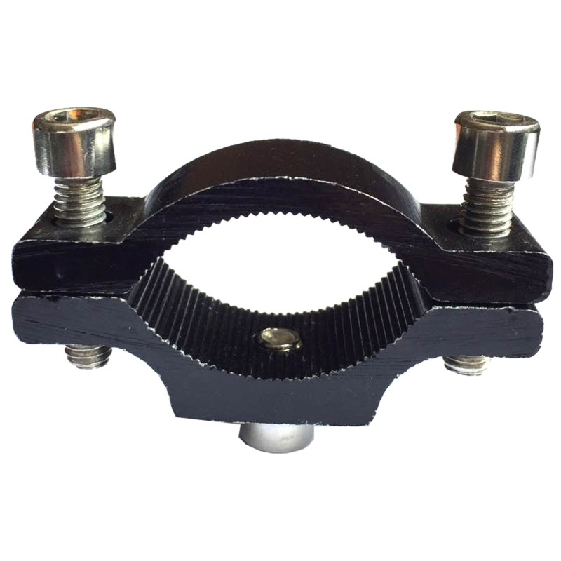 Handlebar LED Front Light Holder Clip Flashlight Torch Mount Bike Access