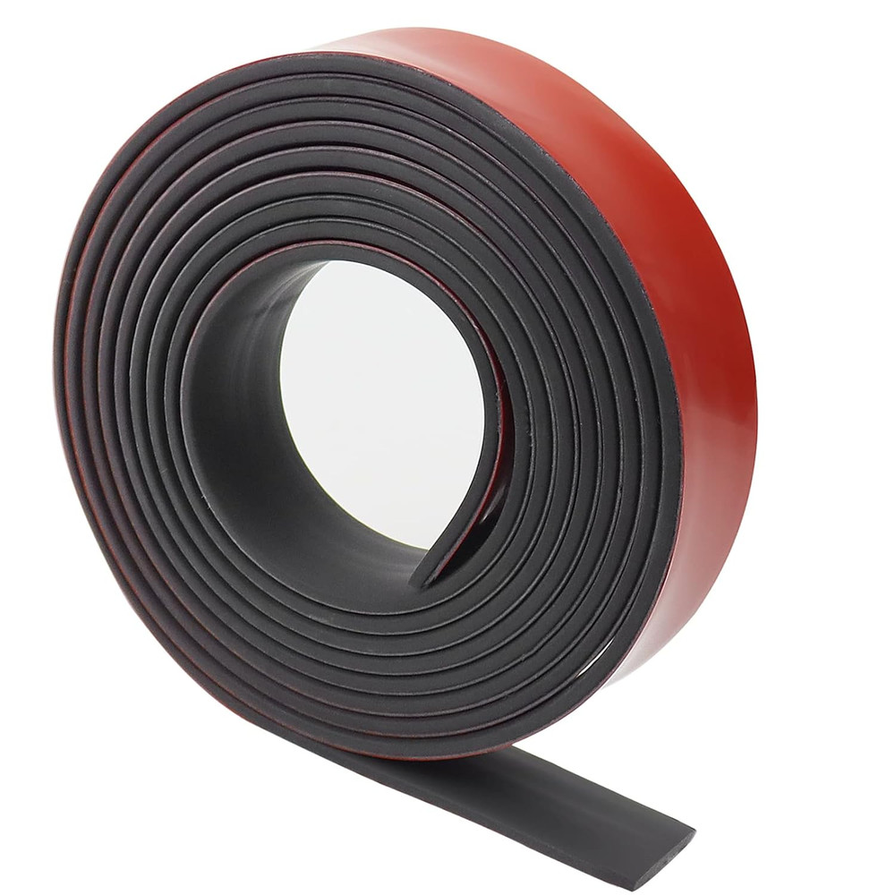 Adhesive Rubber Strips Neoprene Rubber Sheet, Solid Sheets Rolls for Pads, Craft