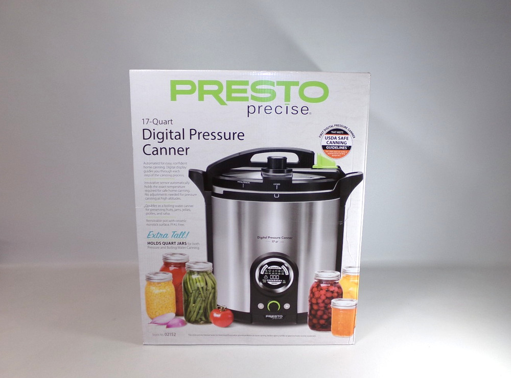Presto Precise 17-Quart Digital Pressure Canner, 02152