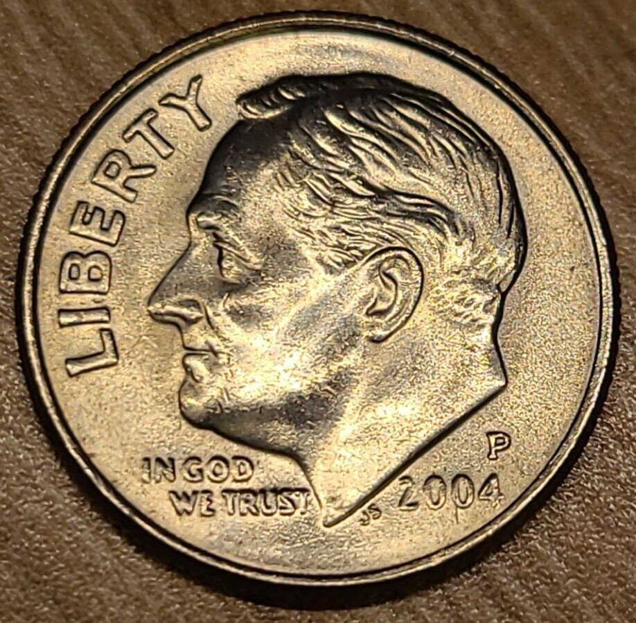 2004 P Roosevelt Dime Clad ** ON HAND **