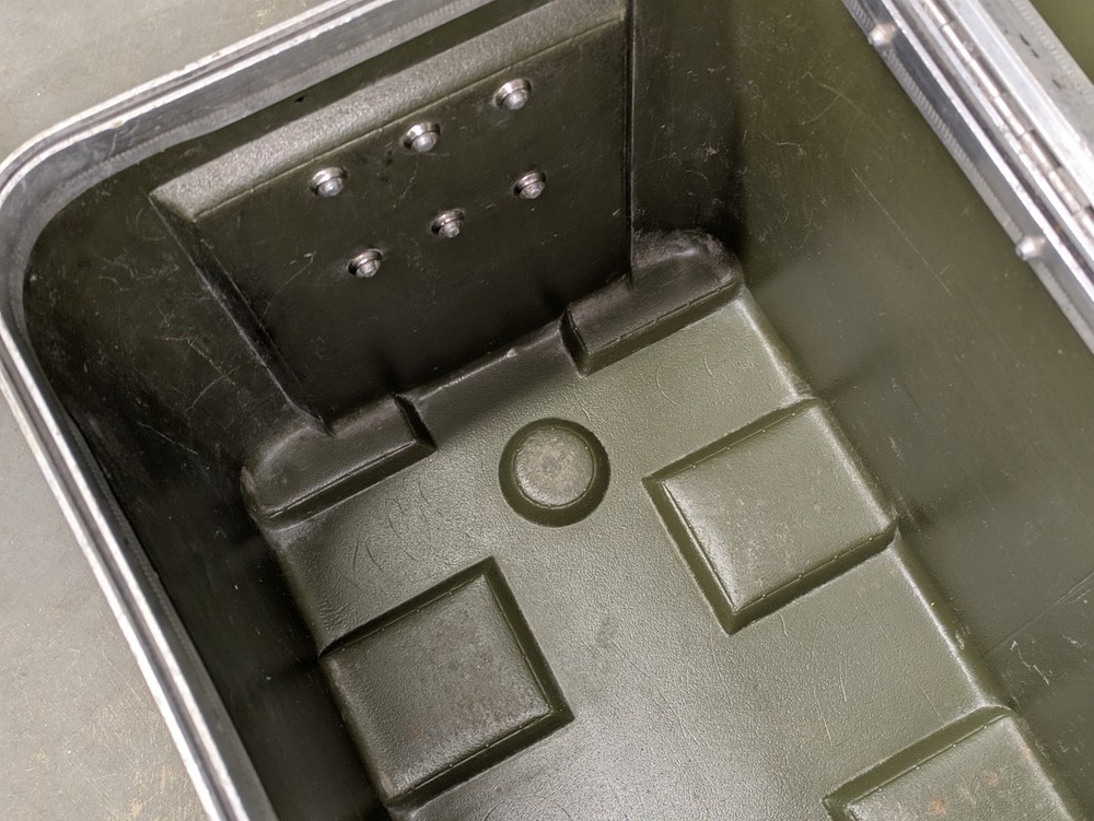 British Army Military MOD Lockable Equipment Transport Storage Case Box Tool Box