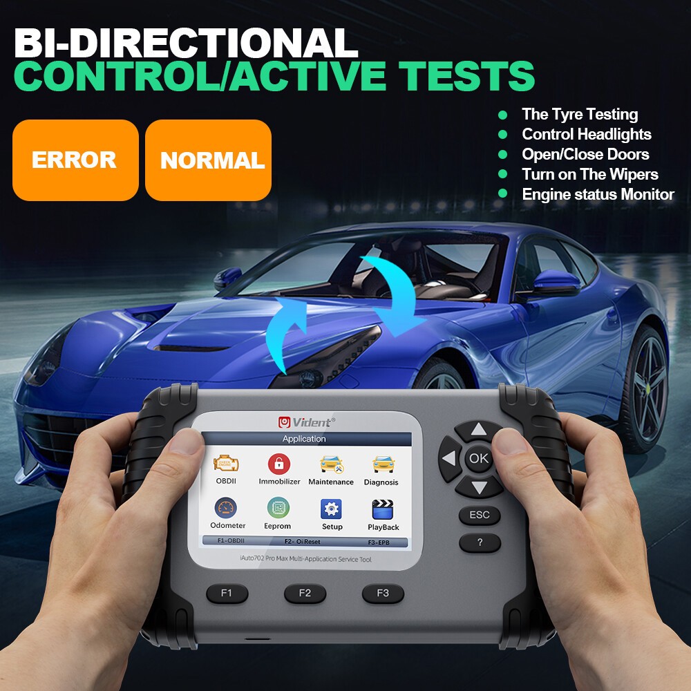 Vident 702Pro MAX Full System Diagnostic Key Programming 3 Years Free Upgrate