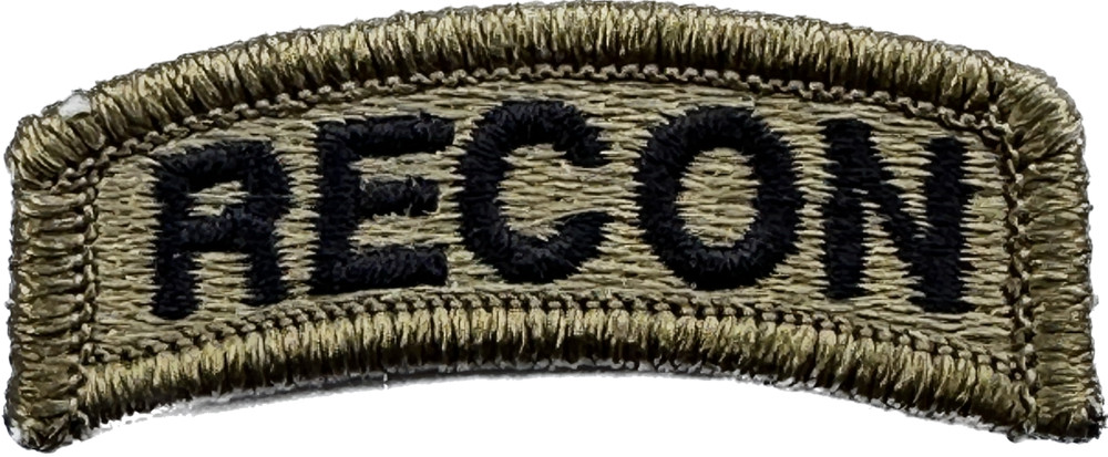 US Army Recon Ocp Acu Patch Scorpion Multicam Uniforme Scratch Patch