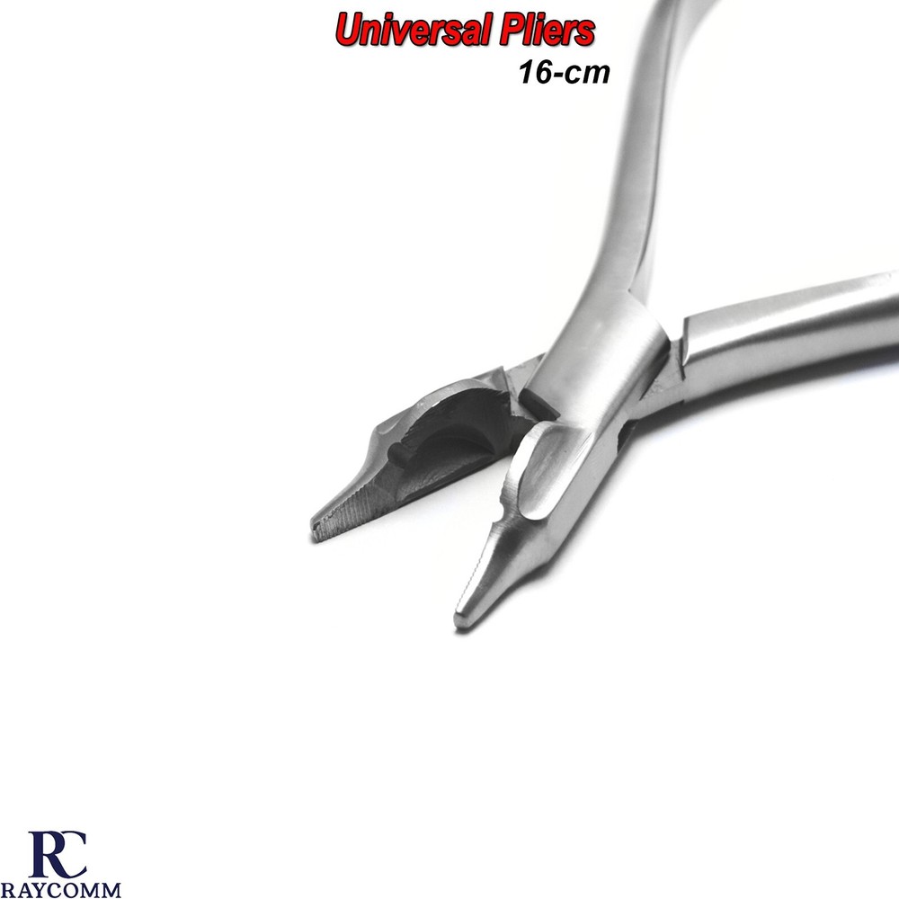 Universal Pliers 16-cm Used for Bending Wire Forming Loop Toothed Braces Tools