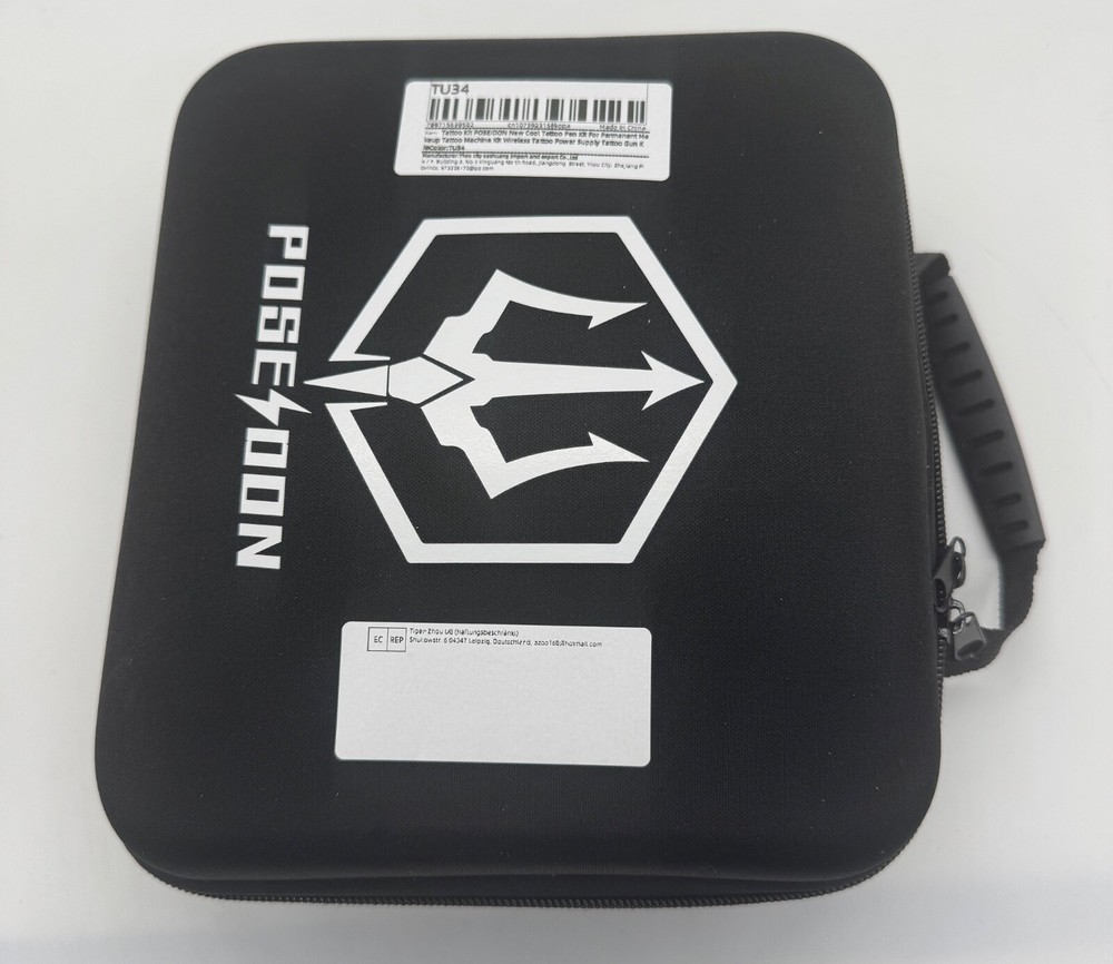 POSEIDON Wireless Tattoo TU25, Complete Kit! For Beginners and Pros