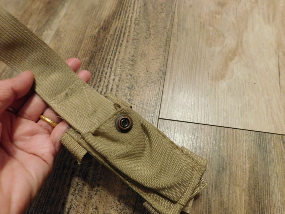 SPEC-OPS TAN MOLLE II SINGLE 9MM MAG POUCH