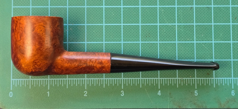 Darby Imported Briar Estate Pipe – Clean & Restored – Classic Shape