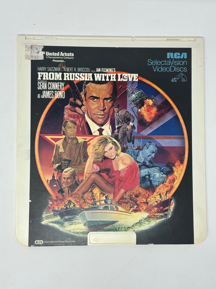 James Bond SelectaVision CED Discs- Your Choice