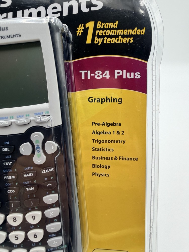 Texas Instruments TI-84 Plus Graphing Calculator USB LCD MathPrint Programmable