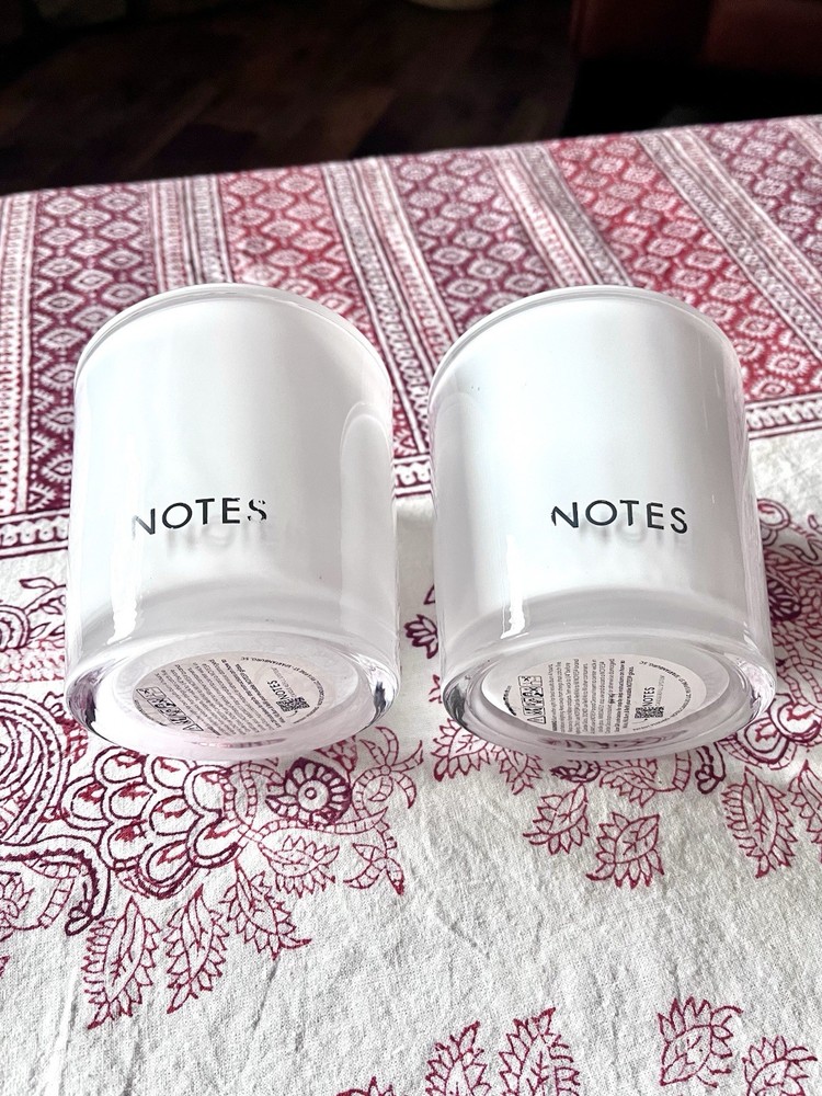 NOTES Starter Candle Making Refillable Glass Jars