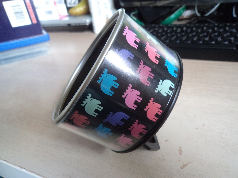 pink moose clock-quartz battery