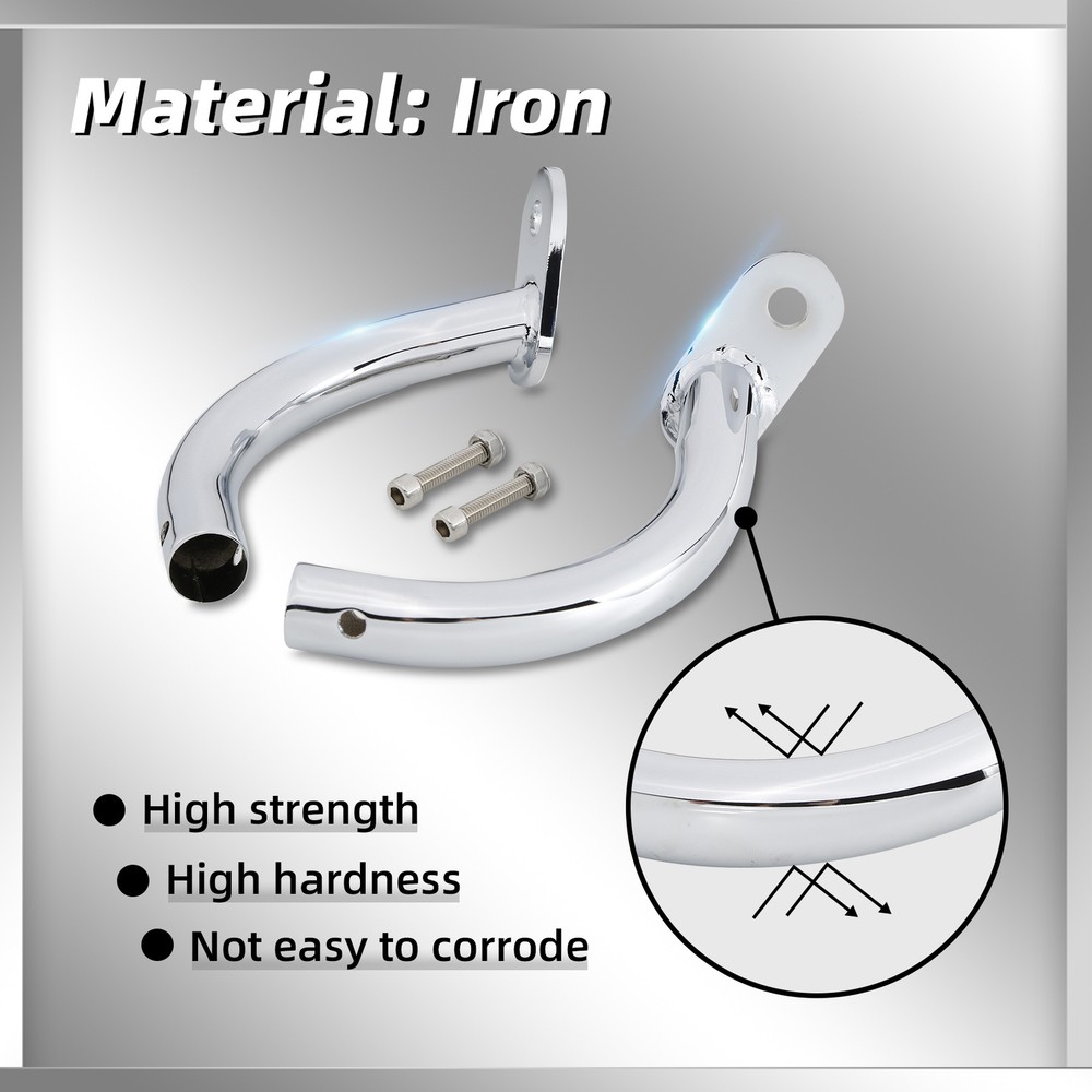 Saddlebag Guard Support Bracket Fit For Harley Touring Electra Glide