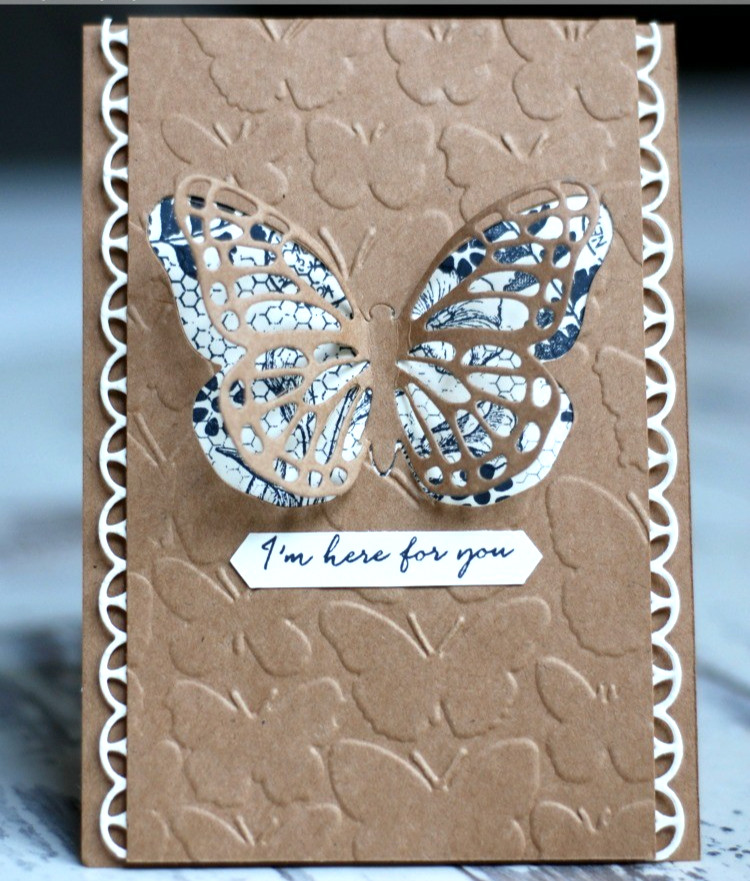 Stampin' Up BUTTERFLIES THINLITS DIES 3pc Set #137360 ALL OCCASION BUTTERFLY