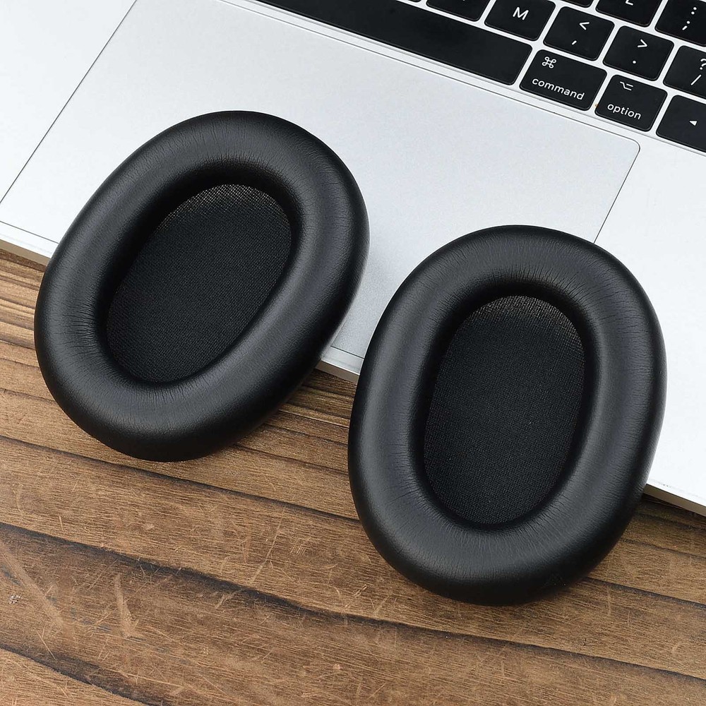 Durable Protein Leather Ear Cushions for Sony WH-1000XM6 Replacement Soft