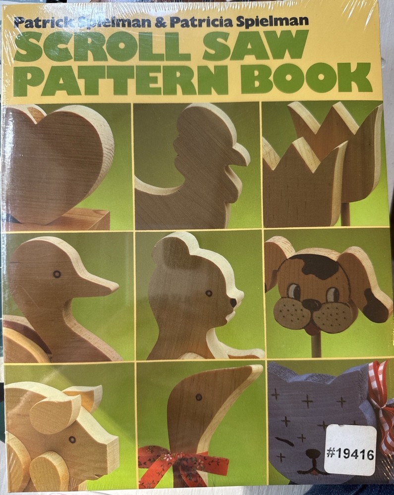 Scroll Saw Pattern Book Patrick Spielman Woodworking Patterns New