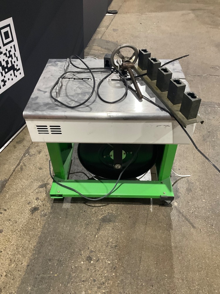 JORESTECH YS-A2H SEMI-AUTOMATIC STRAPPING MACHINE USED