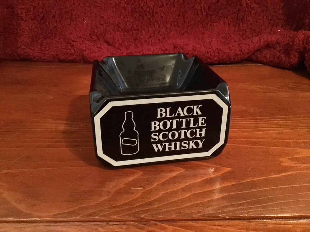 Black Bottle Scotch Whisky Ashtray