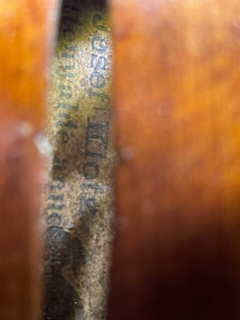 Josef Kolotz Vintage violin