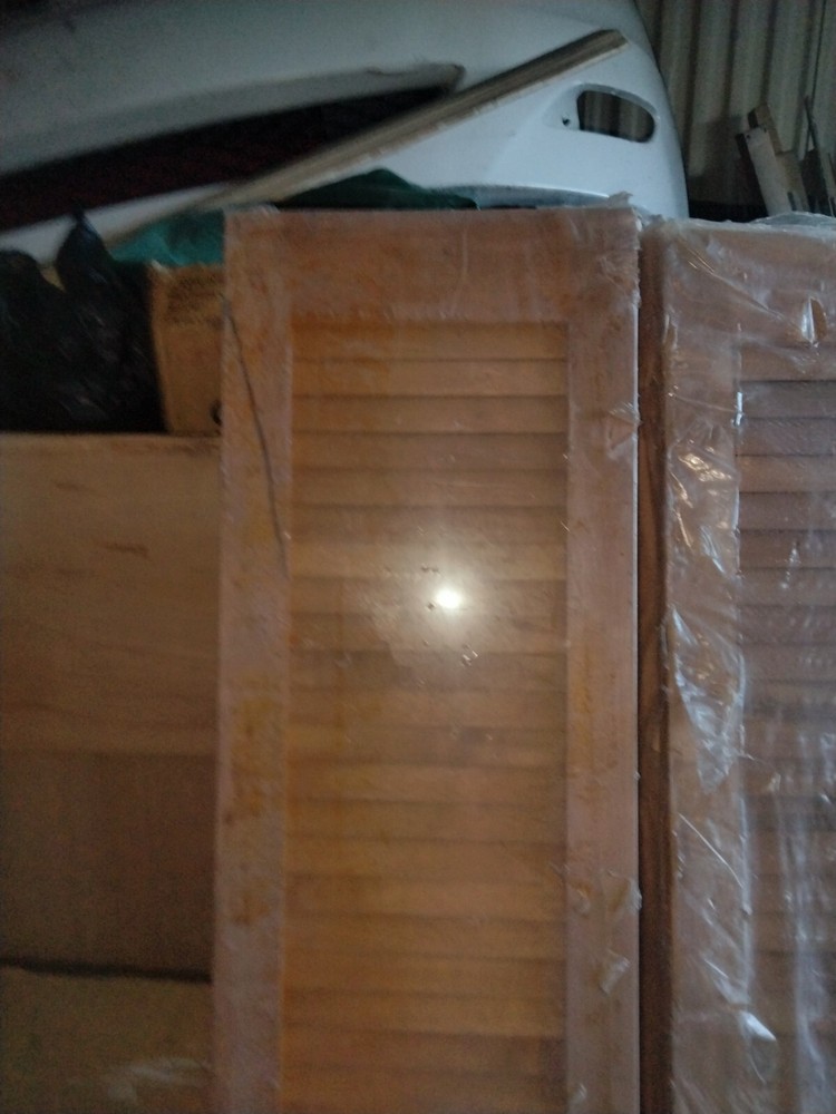 Spanish Cedar Louvered Shutters