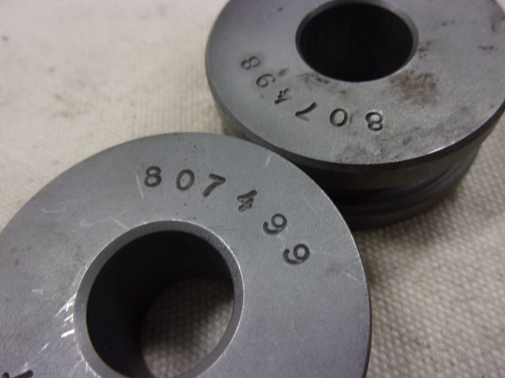 807499 807498 Forming Machine Roller Guide Die Set Vertical Horizontal Wheel