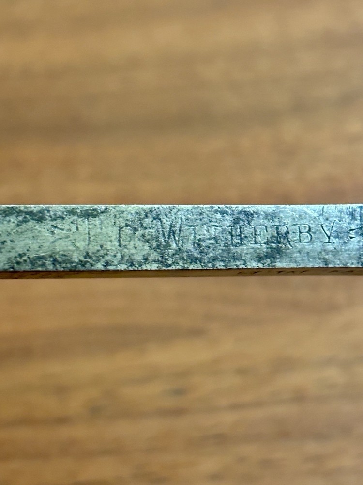 Antique T.H. Witherby Socket Firmer Chisel 1/4”