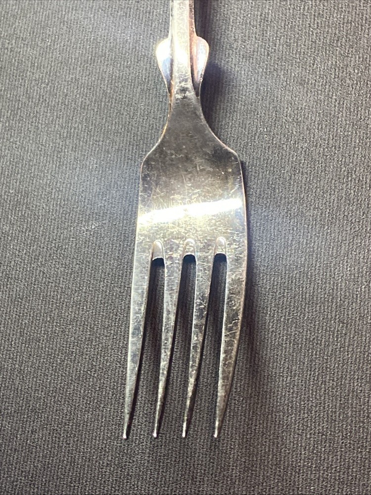 R&B Robbe and Berking Spaten Menu Fork 800 Silver