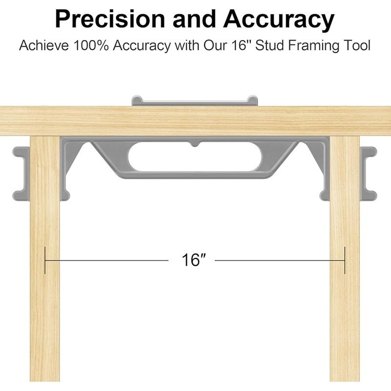 16 Inch Framing Stud Layout Tool Precision Construction Jig Durable Easy to Use