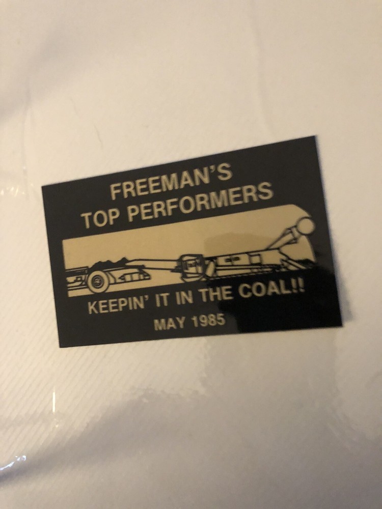 coal mining stickers nice older  Coal Company