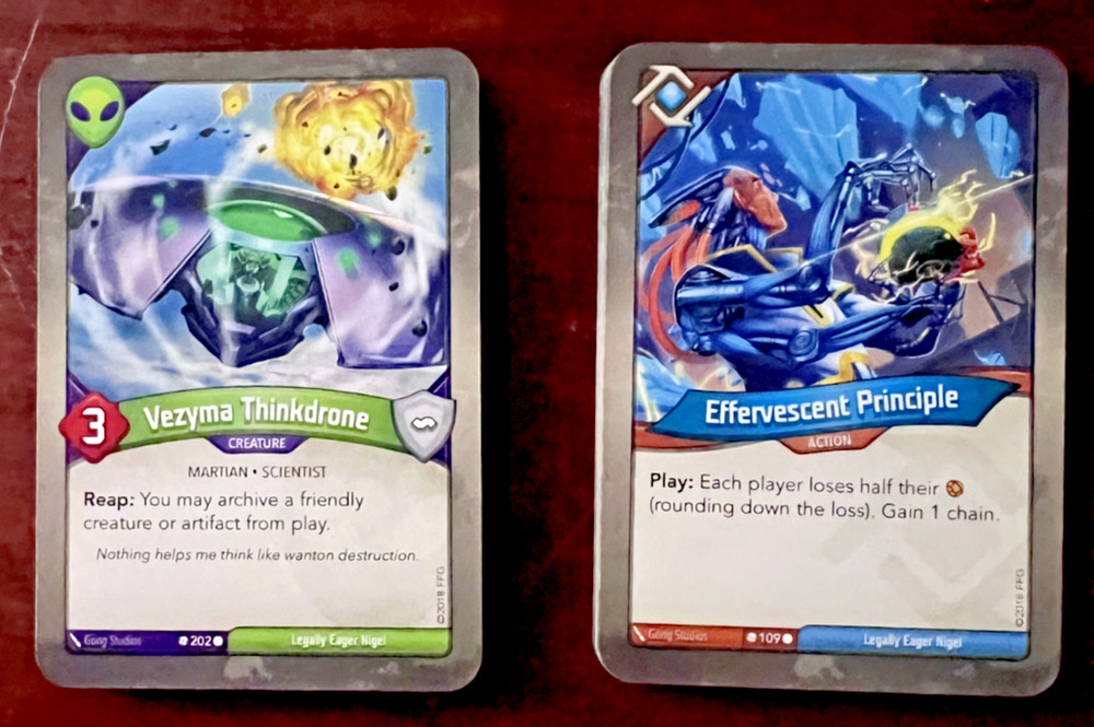 KeyForge Legally Eager Nigel - 65 SAS Rated (Complete w/ Deck List)