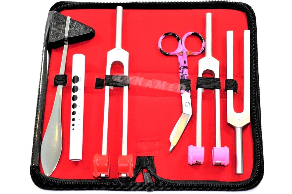 Reflex Percussion Taylor Hammer Penlight Tuning Fork C 256 C 512 C128 +scissors