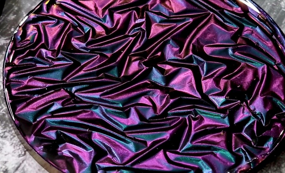 CRUSHED VELVET Coaster Silicone Mold AU