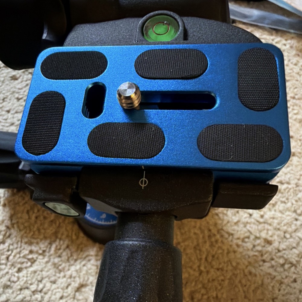 Benro GD3WH Geared Tripod Head Levelling Indicator Universal Camera Mount