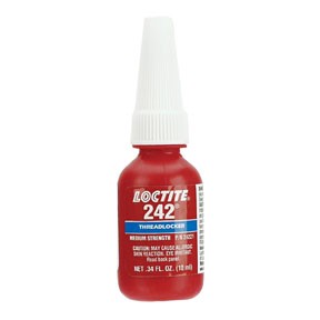 Loctite 242 Medium-Strength Locker, Blue, 10ml