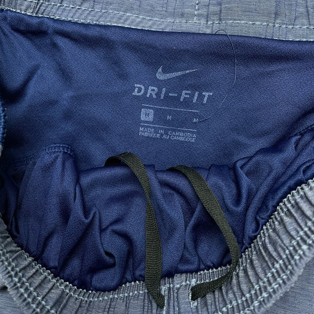 Nike Challenger Shorts Mens Medium Blue Running Training Athletic Drawstring
