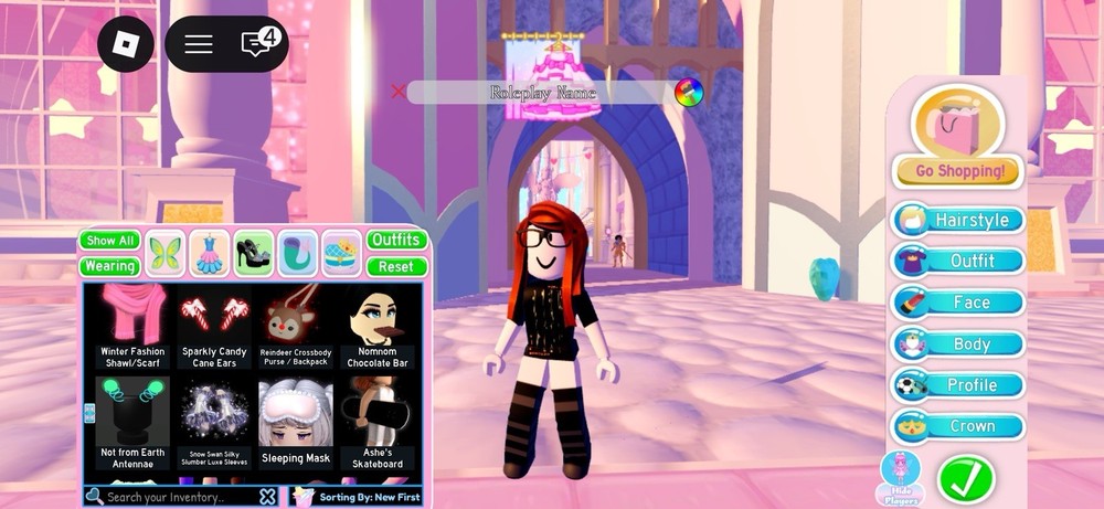 Royal high inventory + 30k diamonds