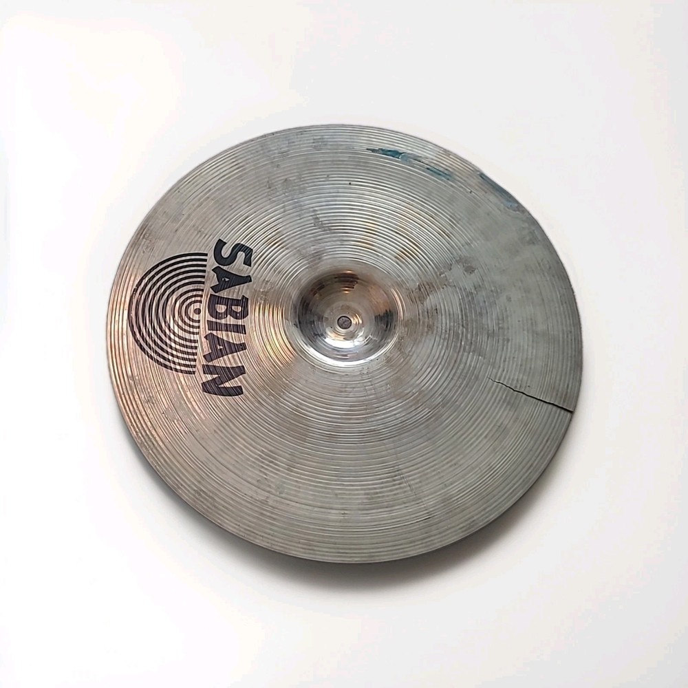 SABIAN XS20 16" MEDIUM THIN CRASH CYMBAL CRACKED