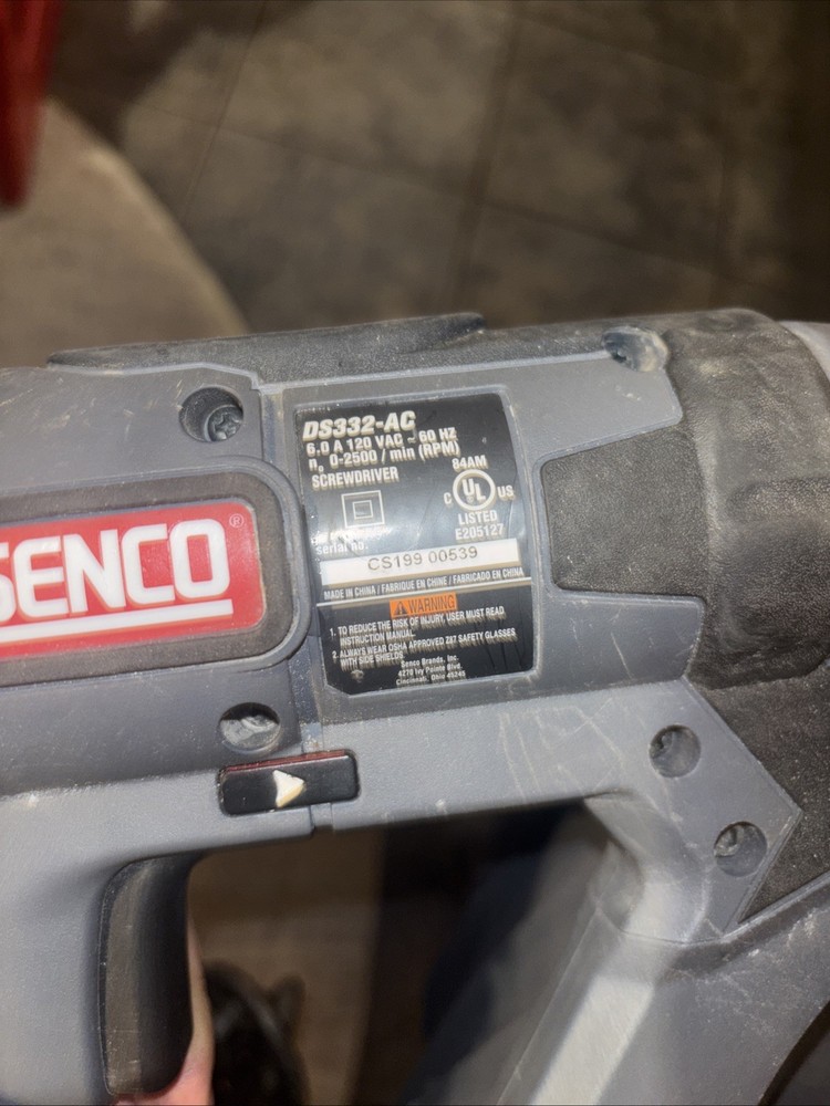 Senco DS332-AC Auto-Feed Screwdriver Drywall Drill | Corded