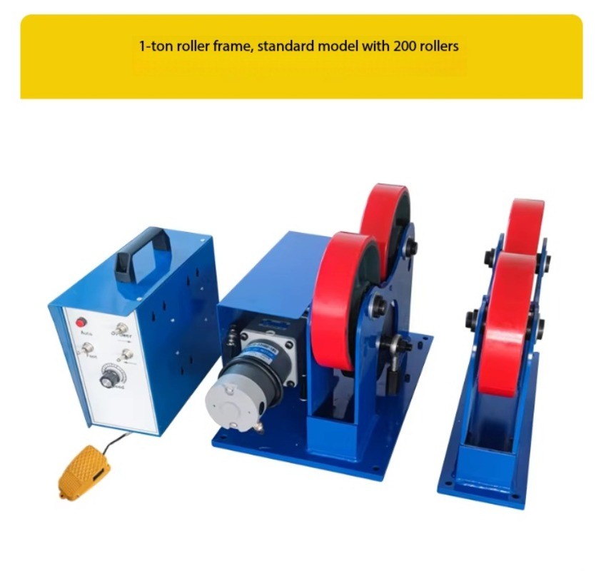 Automatic Welding Adjustable Small Roller Stand TIG Welding Rotator Equipment