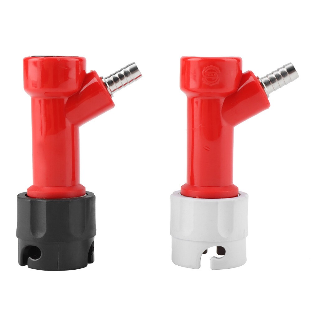 2Pcs Liquid 1/4"Tall Pin Lock Corny Barb Disconnect Brewing Connector Coupler