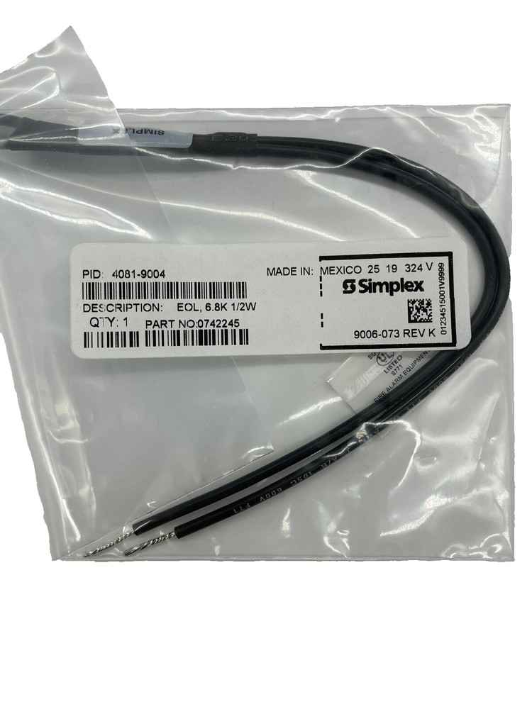 Simplex 4081-9004 EOL 68K 1/2W - Same Day Shipping (SEALED)