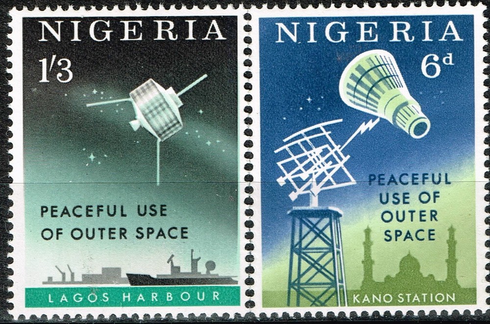 Nigeria Space Exploration set 1965 MNH A-16