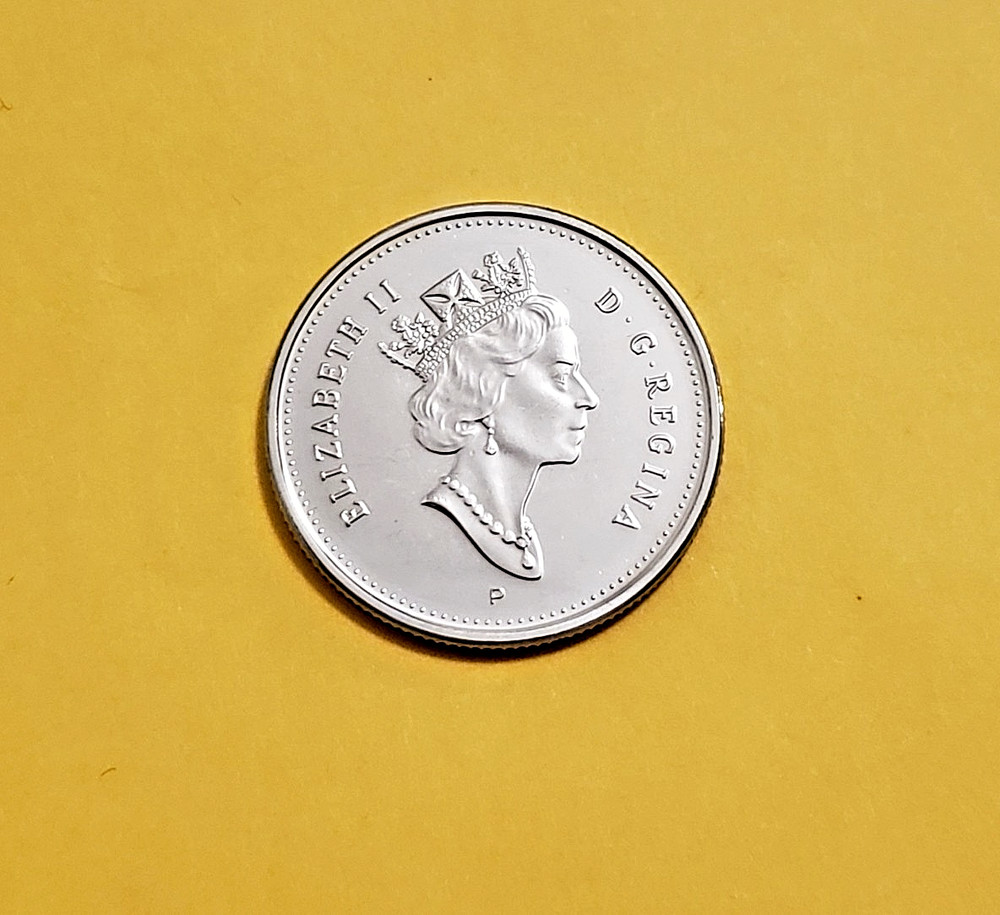 2003 Uncirculated Canadian quarter (NBU)