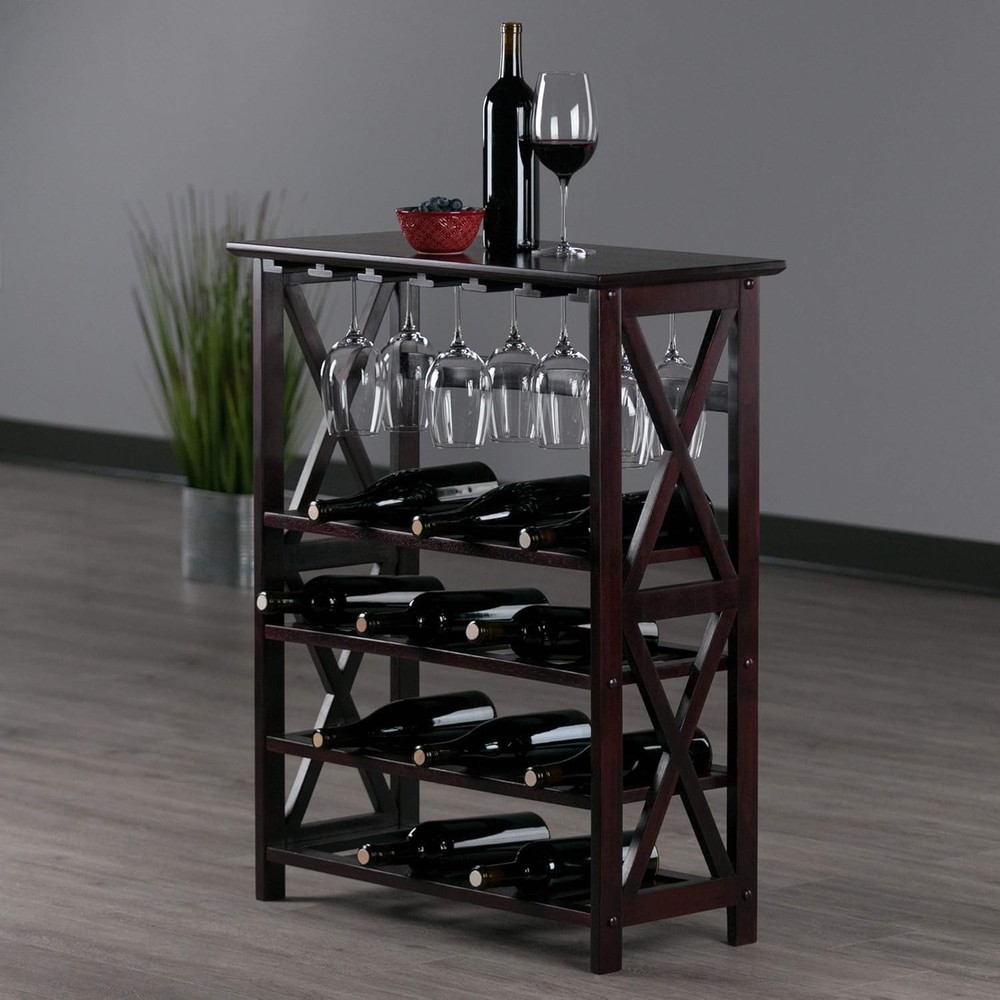 Rio Wine Rack 24-Bottle Glass Hanger