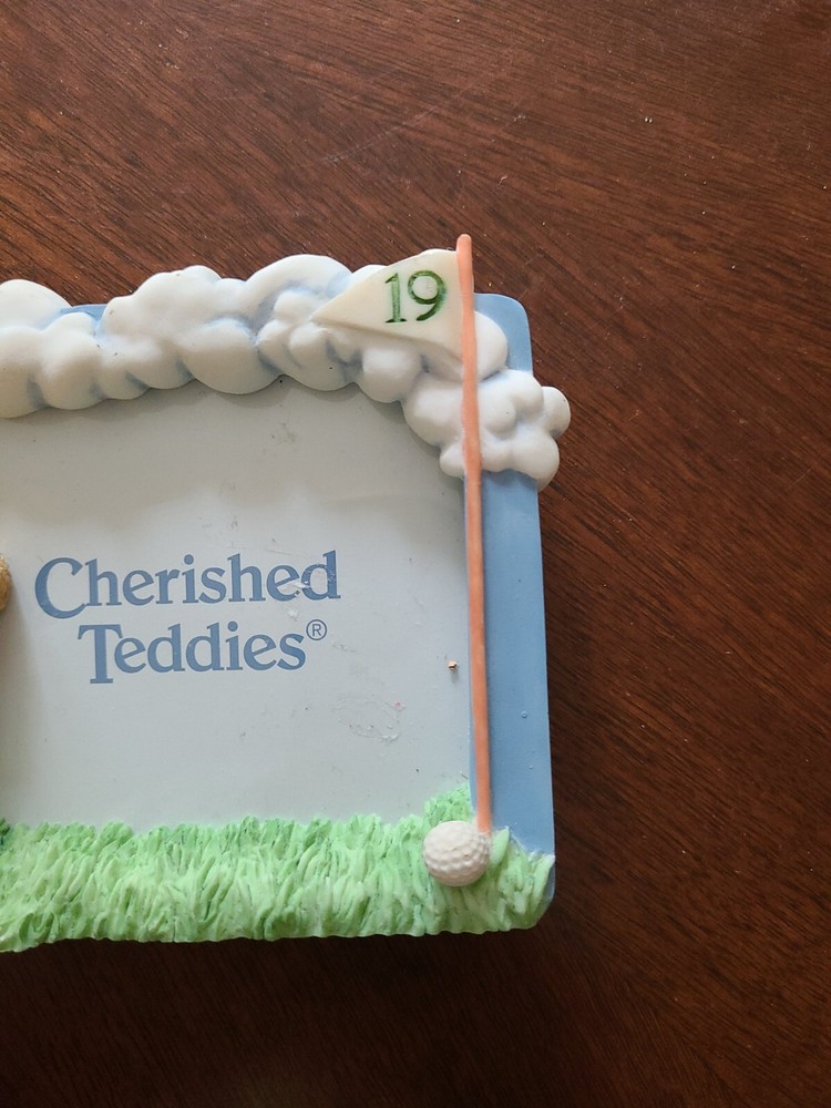 Cherished Teddie Golf Picture Frame