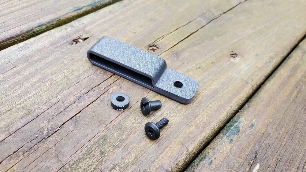 Kydex Belt attachment 1.75" Flat loop, (BK)