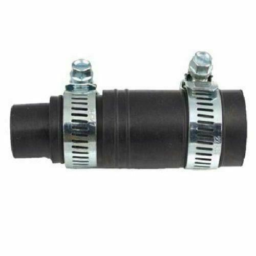Garbage Disposal to Dishwasher Drain Hose Connector Adapter Reducer | 2 Clamps