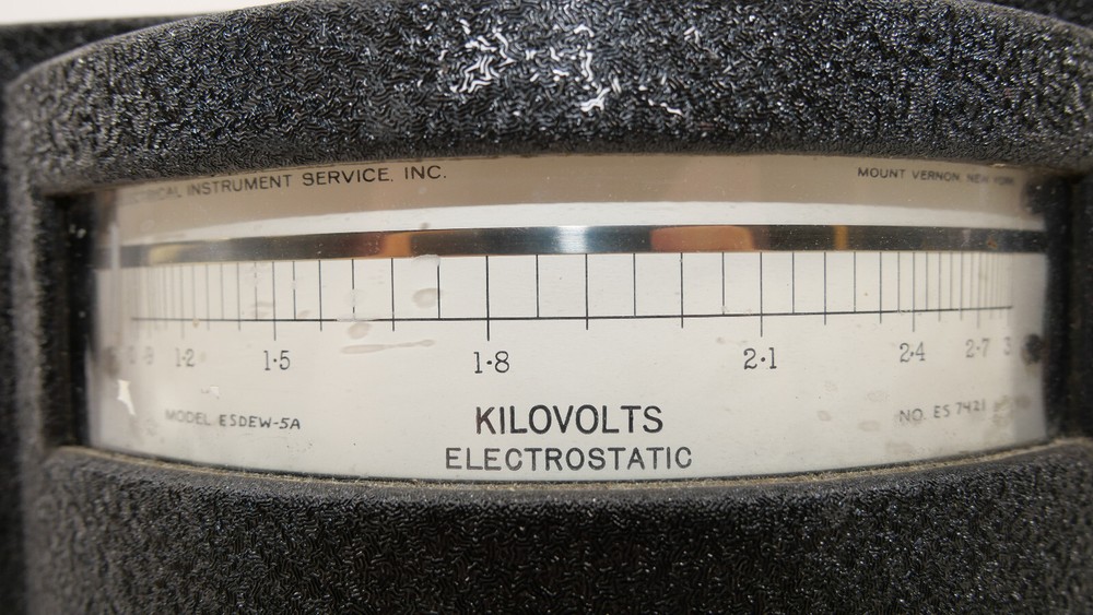 Sensitive Research High Voltage Voltmeter 3KV 3 Kilo Volt ESDEW-5A #2