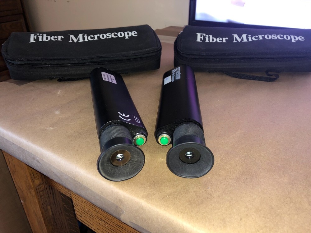 WESTOVER FIBER MICROSCOPE FM-H400 400X QUANTITY 2